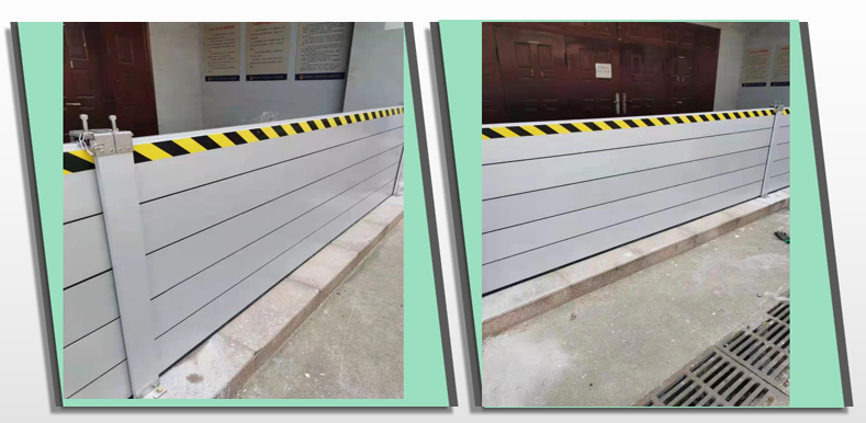 青岛人才创智园防洪板项目